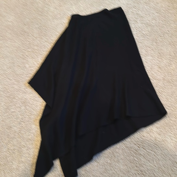 Cashmere asymmetrical poncho - Picture 1 of 2